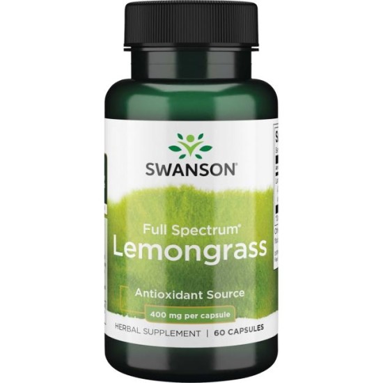 Swanson Full Spectrum Lemongrass 60 CAPS на супер цена