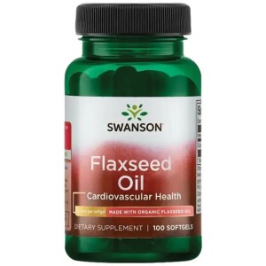 Swanson Био Ленено Масло (Омега Тру) 100 SOFTGELS