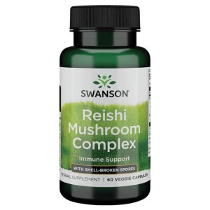Swanson Супер Мощен Комплекс от Гъби Рейши 60 CAPS