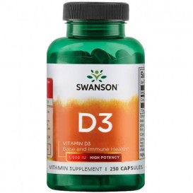 Swanson Мощен Витамин Д-3 250 CAPS