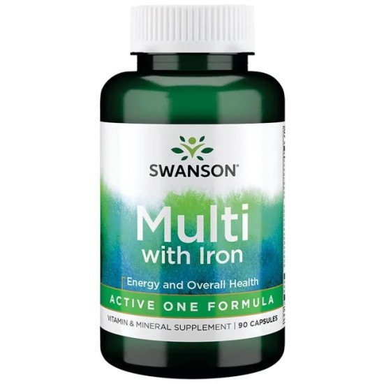 Swanson Multi with Iron - Active One Formula 90 капсули на супер цена
