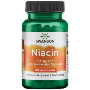 Swanson Ниацин (витамин Б-3) 250 TABS