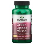Swanson New Zealand Green Lipped Mussel, Freeze Dried 60 капсули на изгодни цени Swanson New Zealand Green Lipped Mussel, Freeze Dried 60 капсули на супер цена