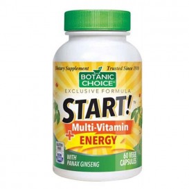 Swanson START! Multi-Vitamin + Energy 60 веге капсули