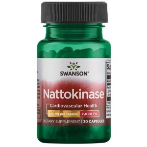 Swanson Натокиназа 2000 Фибринолитични Единици 30 CAPS