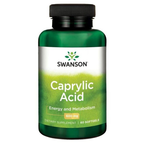Swanson Каприлова Киселина 60 SOFTGELS на супер цена