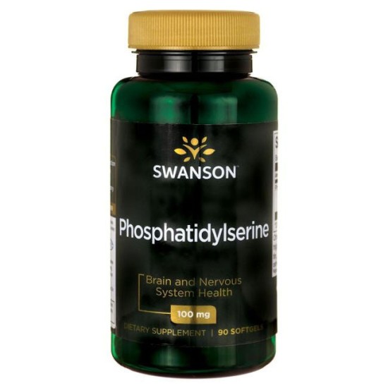 Swanson Фосфатидилсерин 90 SOFTGELS на супер цена