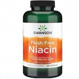 Swanson Flush Free Niacin 240 капсули