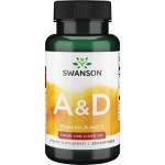 Swanson Витамин А и Д 250 SOFTGELS на супер цена