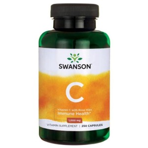 Swanson Витамин Ц с Шипка 250 CAPS Swanson Витамин Ц с Шипка 250 CAPS