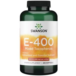 Swanson Витамин Е Смесени Токофероли 250 софт гел CAPS