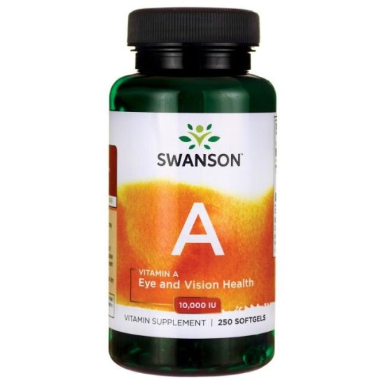 Swanson Витамин А 250 софт гел CAPS на супер цена