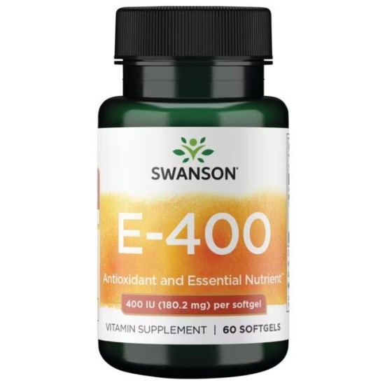 Swanson Витамин Е 60 SOFTGELS CAPS на супер цена