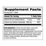 Swanson Calcium 600 with Vitamin D 60 таблетки на супер цена