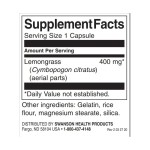 Swanson Full Spectrum Lemongrass 60 CAPS на супер цена