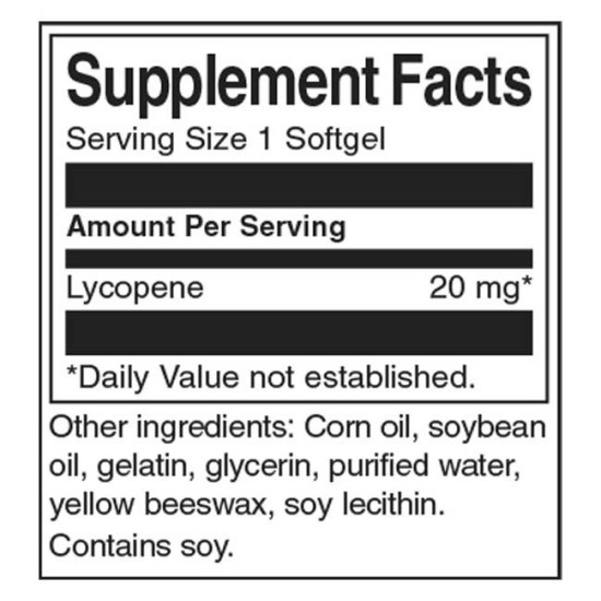 Swanson Ликопен 60 SOFTGELS на супер цена