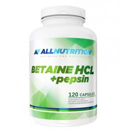Allnutrition Betaine HCL + Pepsin / 120 капсули