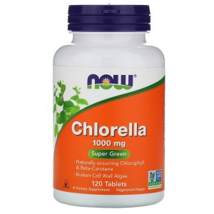 NOW Chlorella 1000mg. / 120 Tabs.