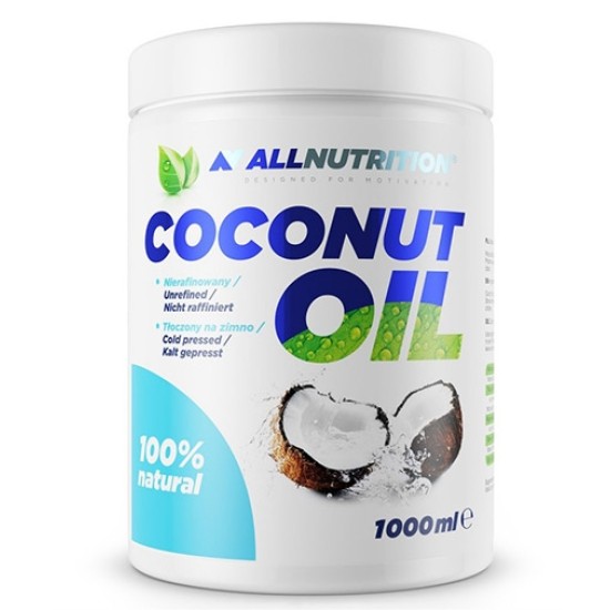 Allnutrition Coconut Oil Unrefined / 1000 ml на супер цена