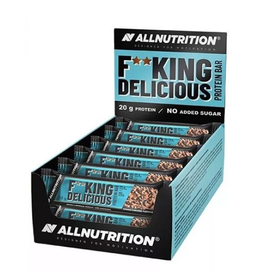 Allnutrition F**King Delicious Protein Bar Box / 15 x 55 гр на супер цена