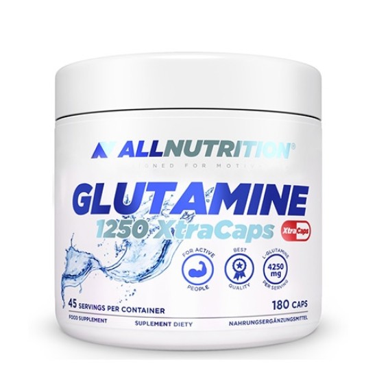 Allnutrition Glutamine 1250 XtraCaps / 180 капсули на супер цена