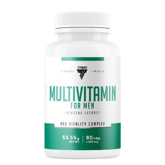 TREC Nutrition Multivitamin for Men / 90 Caps на изгодни цени TREC Nutrition Multivitamin for Men / 90 Caps на супер цена