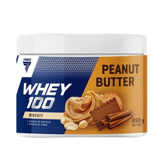 TREC Nutrition Peanut Butter + Whey 100 - 550 gr на супер цена
