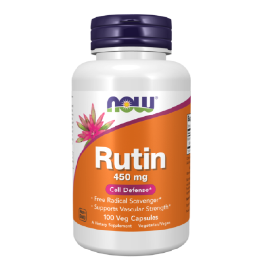 NOW RUTIN 450 МГ - 100 КАПСУЛИ на супер цена