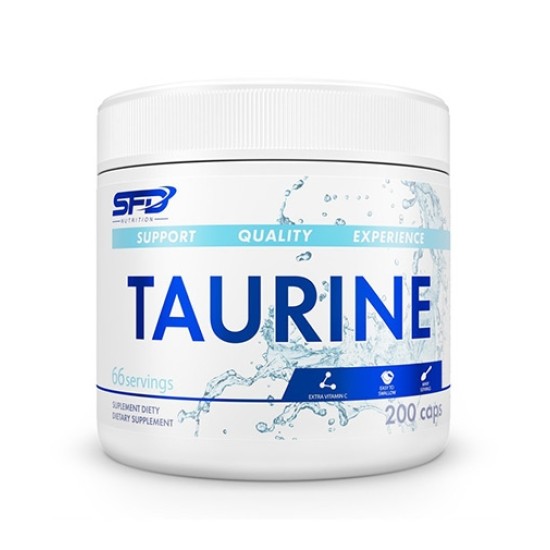 SFD Taurine / 200 капсули на изгодни цени SFD Taurine / 200 капсули на супер цена