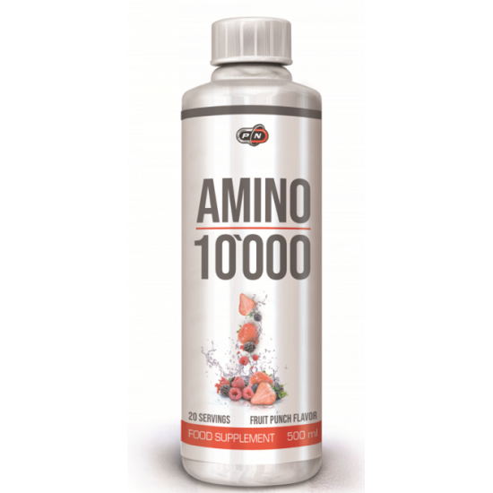 PURE NUTRITION AMINO 10 000 - FRUIT PUNCH - 500 ML на супер цена