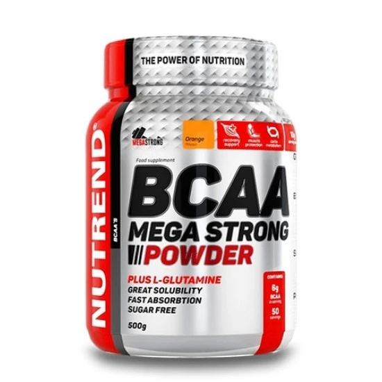 Nutrend BCAA Mega Strong Powder / 500 гр на супер цена