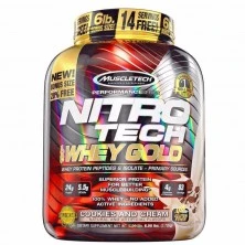Muscletech MuscleTech – NitroTech Whey Gold 6lb / 2740 гр. (490 гр. БОНУС)