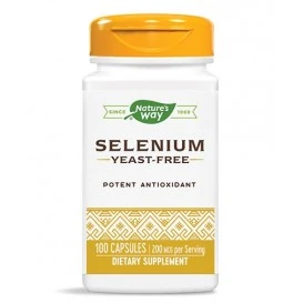 Natures Way Selenium Yeast Free  200mcg / 100 Caps