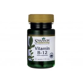 Swanson Vitamin B-12 500 мкг / 30 капсули