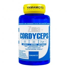 Yamamoto Nutrition Zma + CORDYCEPS 60 Caps 